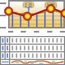 Importar - Trazado - Puntos longitudinales, icono