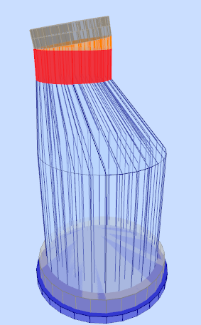 Obras de fábrica - Pozos - Bloques 9, realce