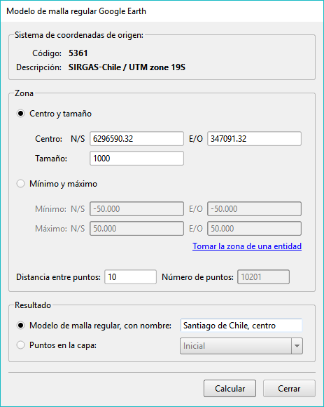 Archivo - Importar - Cotas de Google Maps, dialog (2017.06)