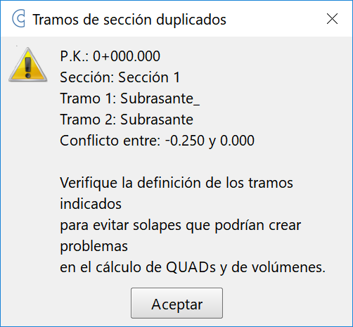 Superficies - Cálculo de QUADs - Aviso de solape, 2019_01