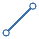Edición - Levantamiento - Autocroquis, icono linea