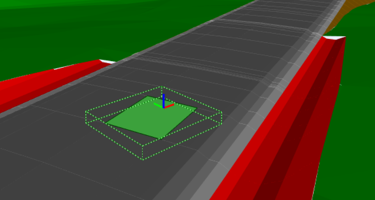 BIM - Exportación de Paquetes de Firme - Resultado, un quad sin uniones