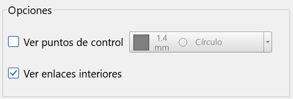 Vista 2D - Alineaciones - Editor de estilos, otras opciones