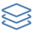 Introducción - Interface de usuario - Zonas de trabajo - Barra superior de opciones generales - Capas, icono