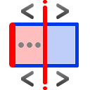 Parcelaciones - Dividir - Por linea paralela al límite, icono