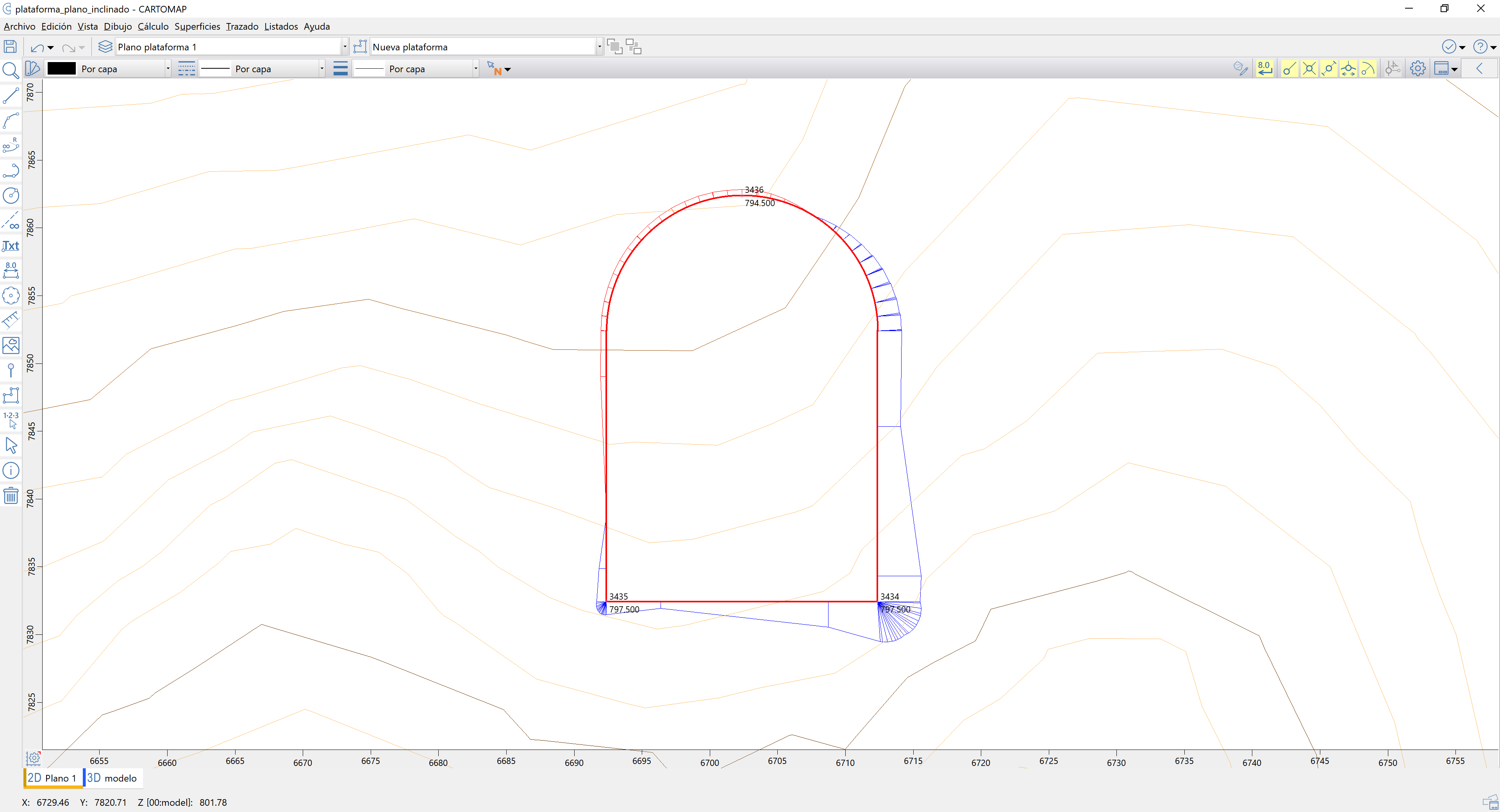 Cubicaciones - Plataformas, plano arbitrario, quads