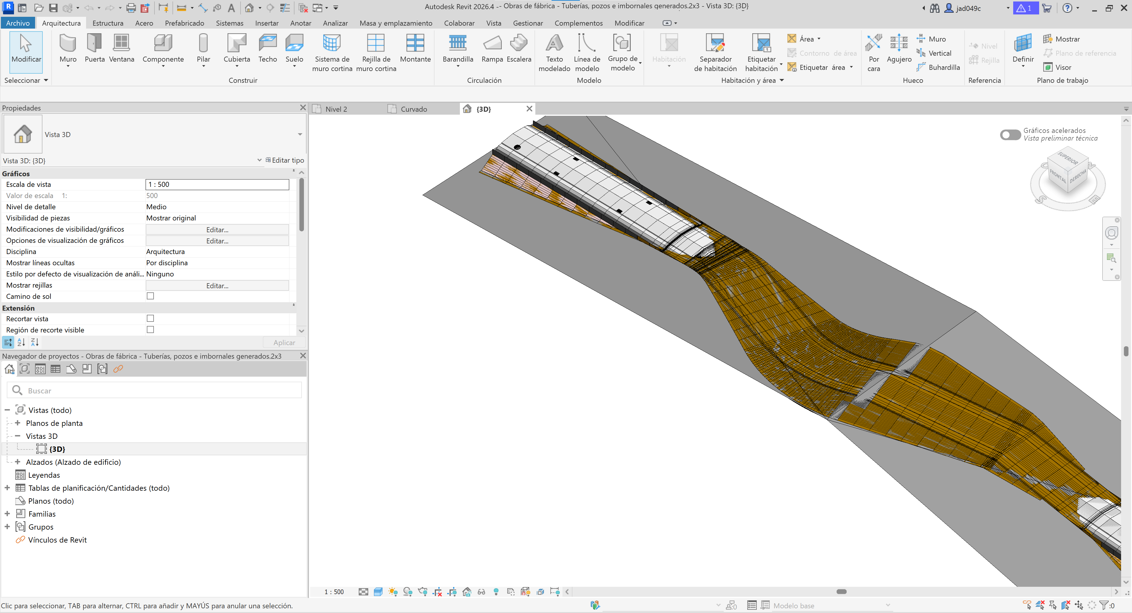 BIM - Exportación de OF en Autodesk Revit