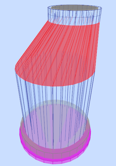 Obras de fábrica - Pozos - Bloques 4, cono