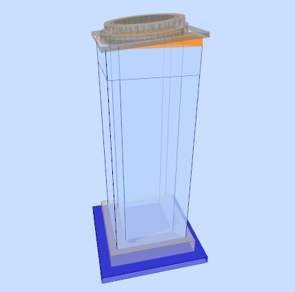 Obras de fábrica - Pozos - Preview pozo cuadrado