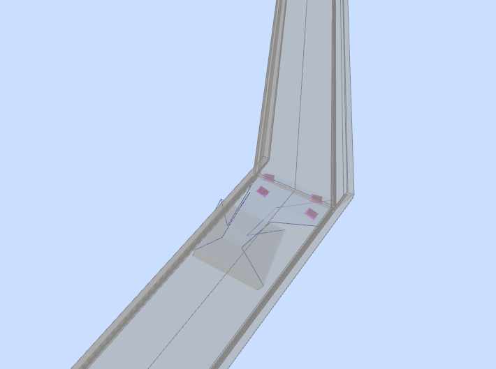 Obras de fábrica - Datos generales - Apoyos, en OF cuadrangulares, resultado con esviaje