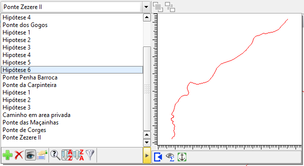 Archivo - Importar - KML, resultado combo de entidades