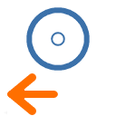 Editor de secciones - Funciones barra inferior - Selecciona encadenamiento inicial, icono