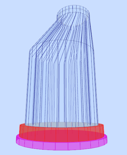 Obras de fábrica - Pozos - Bloques 2, base